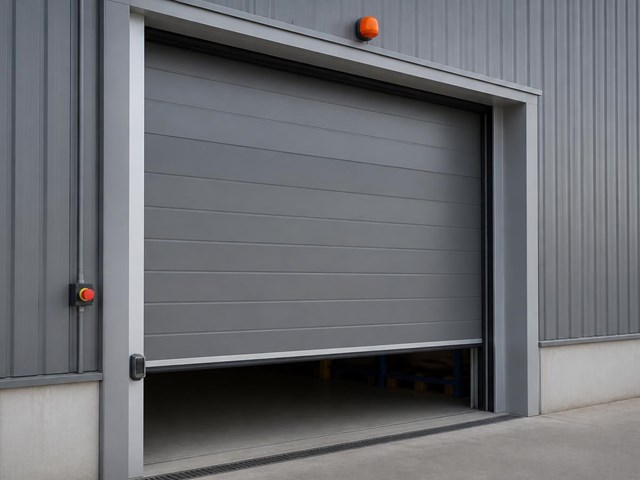 6 elementos de seguridad que no pueden faltar en una puerta de nave industrial